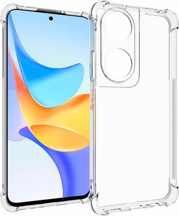 Custodia In Silicone Trasparente Per Huawei Honor X7A Design Cactus