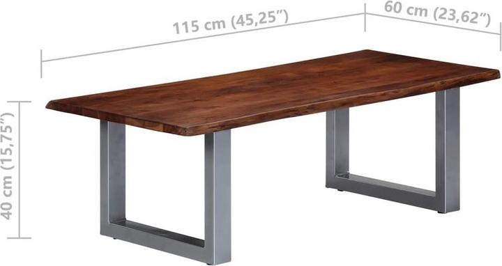 Actual product image vidaXL Couchtisch (115 x 60 x 40 cm)