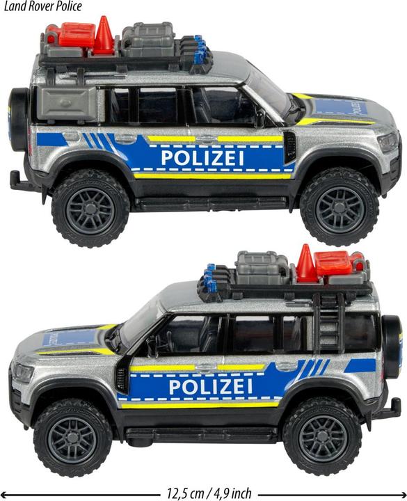 Produktbild Majorette Land Rover Police