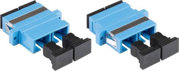 Immagine prodotto Good Connections Giunto duplex in fibra ottica, da SC (UPC) a SC (UPC), OS2, monomodale, alloggiamento in plastica (S/UTP, CAT6, 1 m)