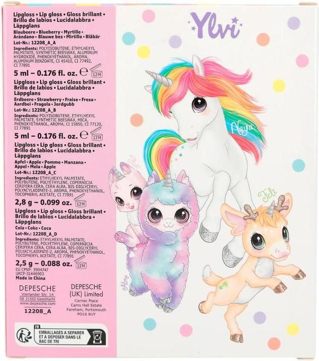 Actual product image Depesche Ylvi & the Minimoomis - Lip Gloss Set (412208)