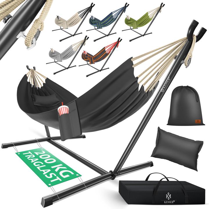 Kesser Hängematte mit Gestell für 2 Personen (200 kg)