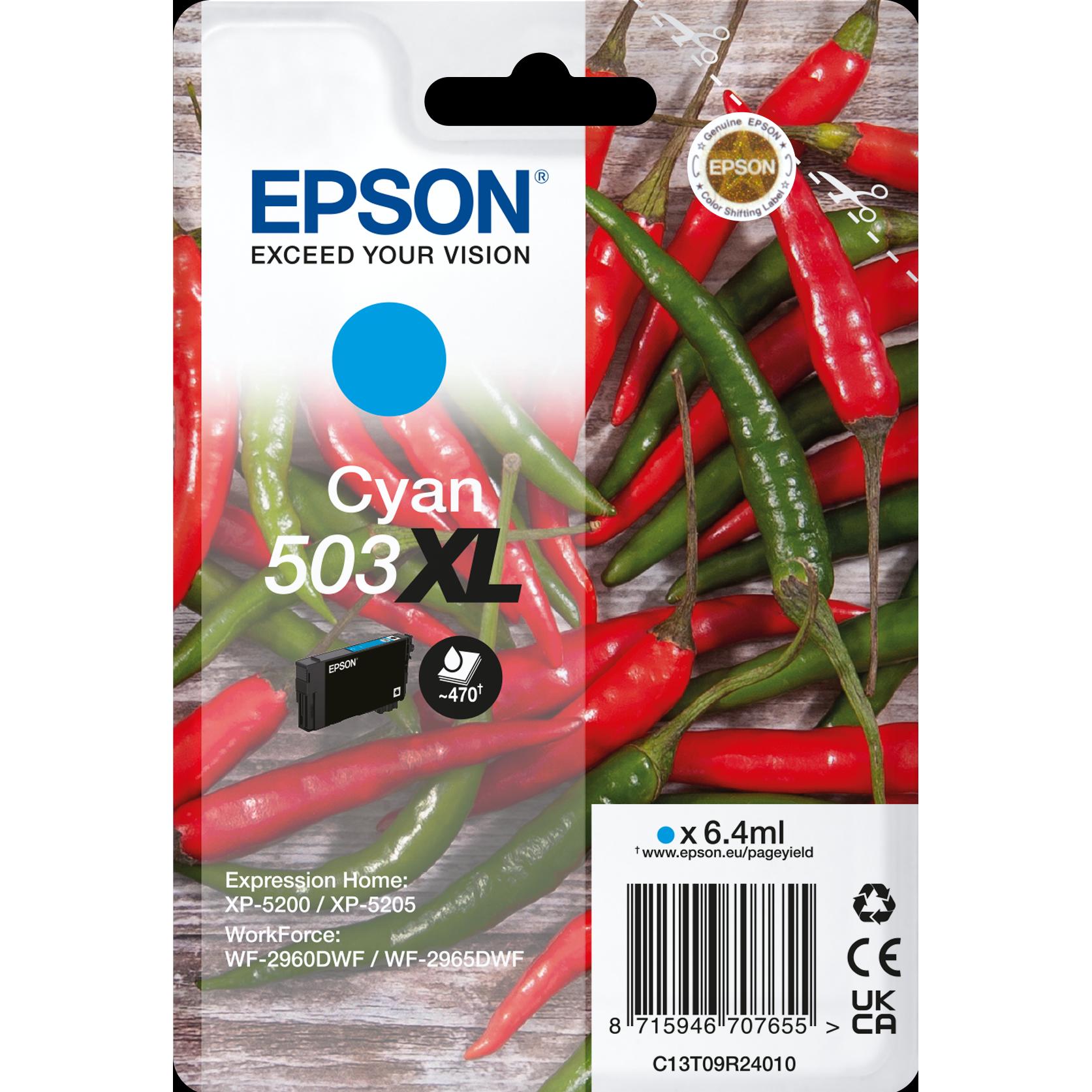 Epson, Druckerpatrone, 503XL CY SEC (C)