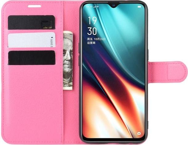 Actual product image MU Classic Litchi Leather Bookcover Series (Realme XT, Realme X2)