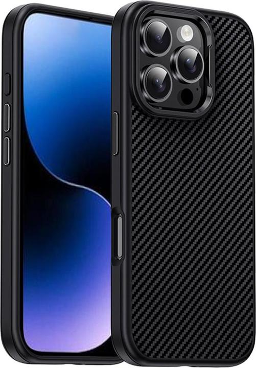 Actual product image iPaky Carbon fibre case (Apple iPhone 16 Pro)