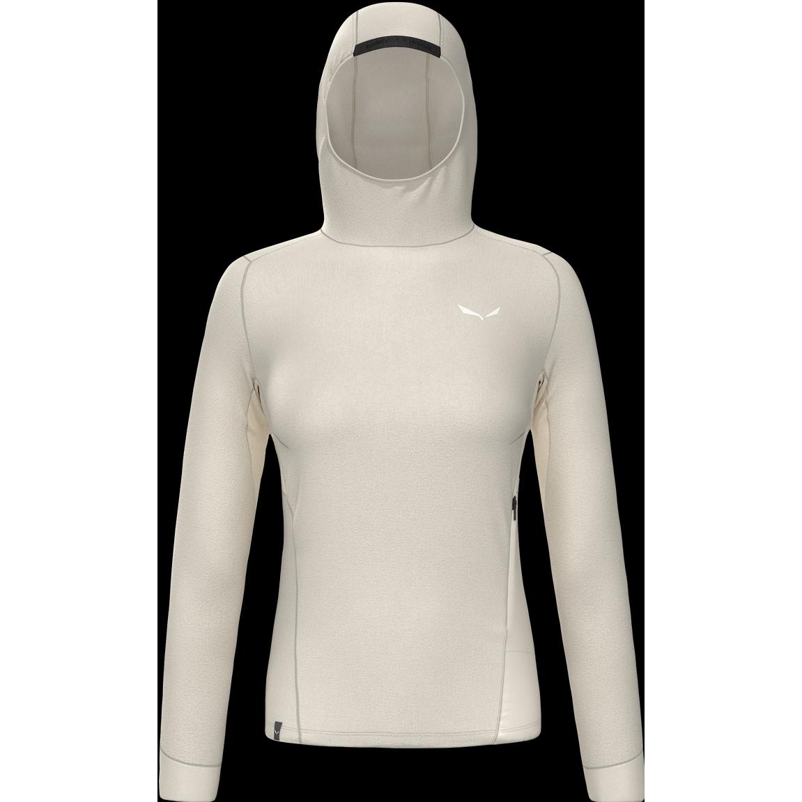 Salewa, Damen, Pullover, Puez Merino Durastretch Kapuzenpulli Da, Grau, (36, 42, S)