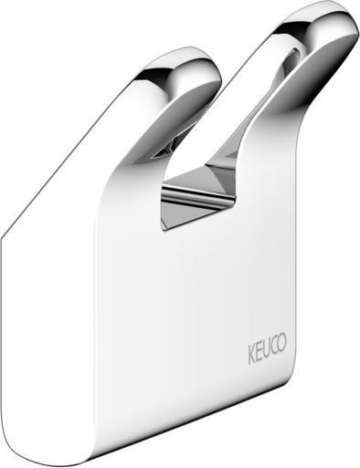 Productafbeelding Keuco Handdoekhaak Moll dubbel chroom 12713