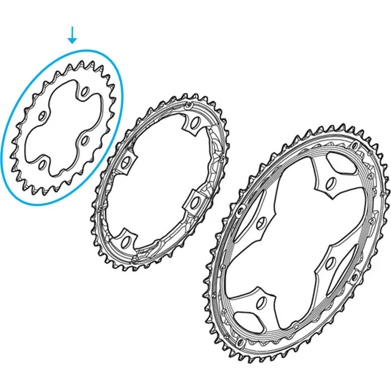 Thumbnail - Shimano, Kettenblatt, (26)