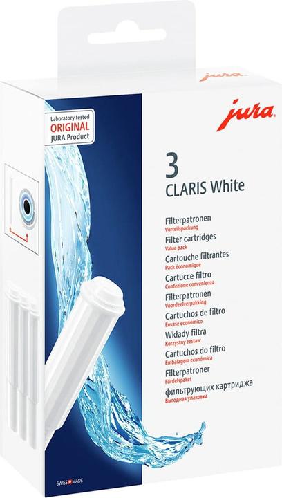 Actual product image Jura CLARIS White filter cartridge set of 3 for IMPRESSA C5 (3 x)