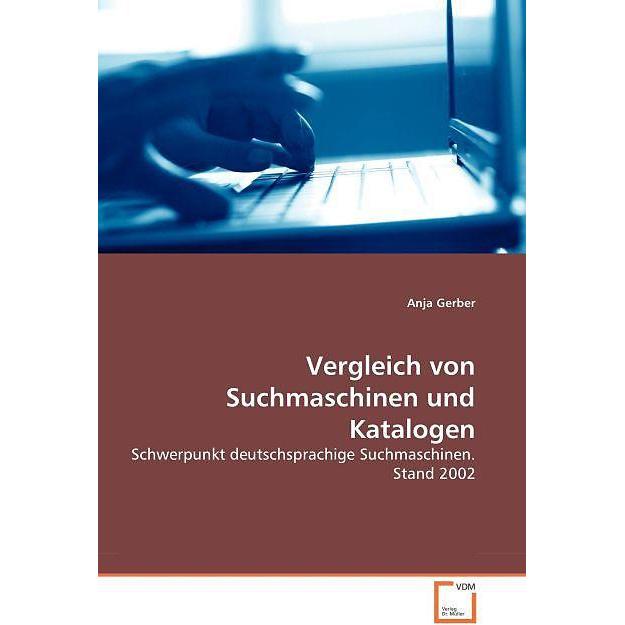 Vergleich von Suchmaschinen und Katalogen, Fachbücher