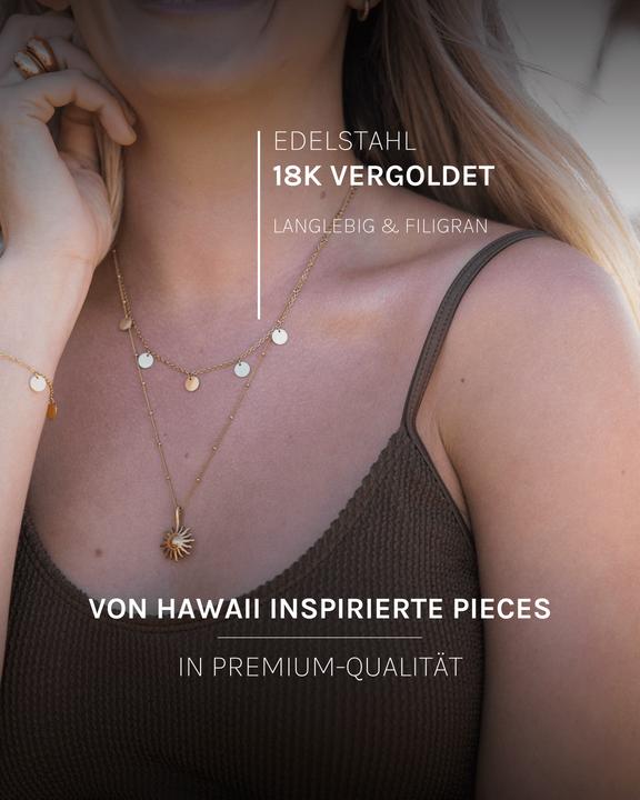 Image du produit Purelei Collier Kalea gold (Acier inoxydable plaqué or 18 carats)