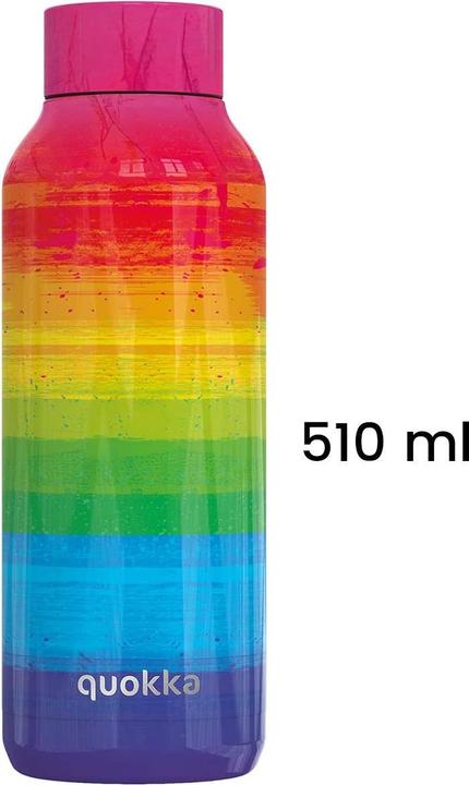 Image du produit Quokka Bouteille thermos en acier inoxydable solide LGTBIQ+ Pride 510ml (0.51 l)