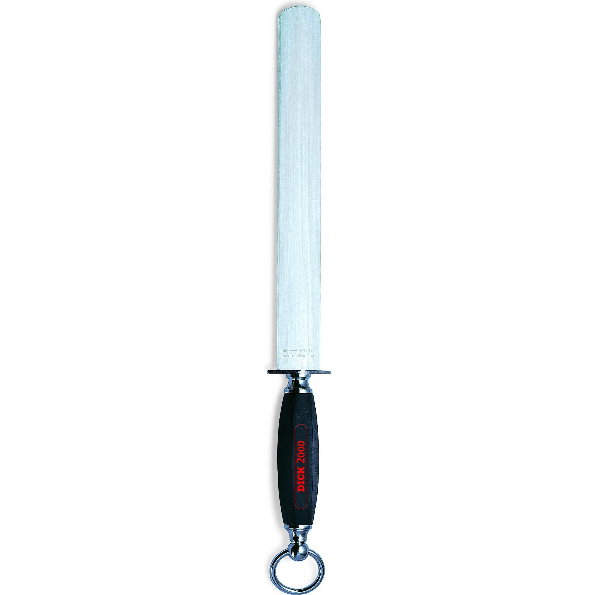 F. Dick Wetzstahl DICK 2000 (Klingenlänge 28 cm, Wetzstahl, Schleifwerkzeug für Kochmesser, Schleifs, Messerschärfer