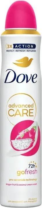 Image du produit Dove Deo Spray Adv 200 ml Dragon Fruit (Spray, 200 ml)
