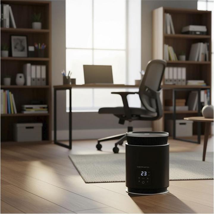 Produktbild Kibernetik Keramikheizlüfter PTC18 1800W mit WIFI schwarz (1800 W)