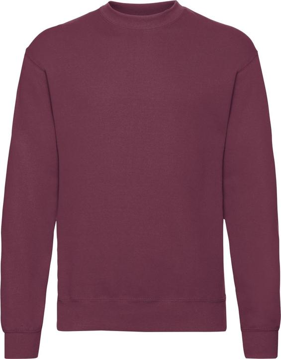 Actual product image Fruit of the Loom Mens Classic 80/20 Set-in Sweatshirt (M)