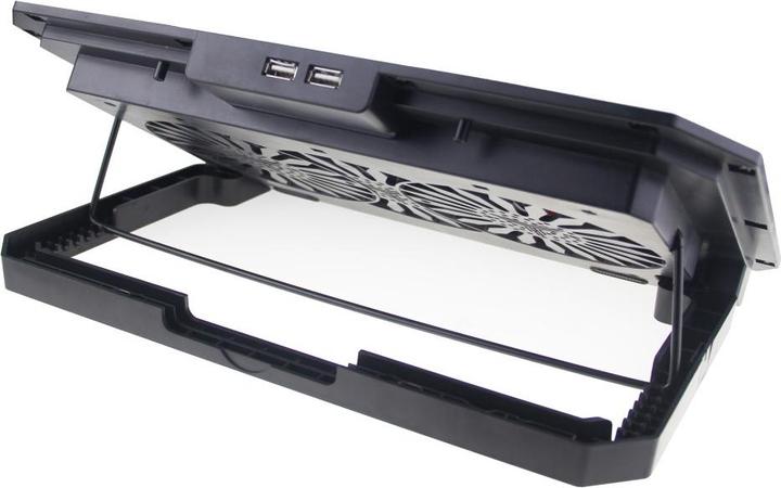 Produktbild Techly Laptop-Kühlpad bis 17 cm, beleuchtet