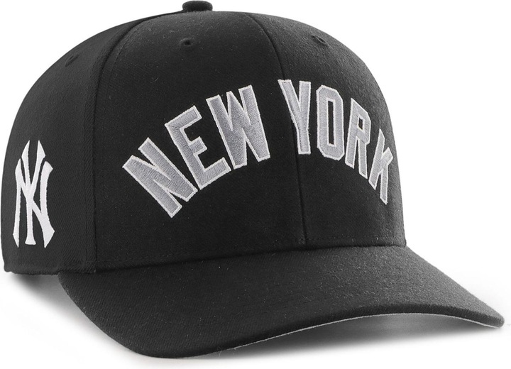 Actual product image 47 Brand Deep Profile Cap - Zone Script New York Yankees