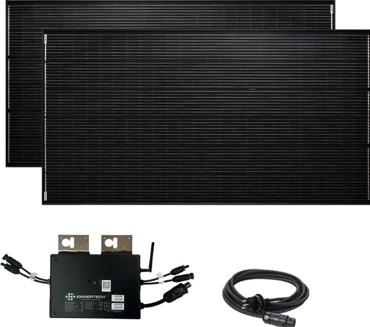 Autosolar Centrale elettrica con balcone (670 W)