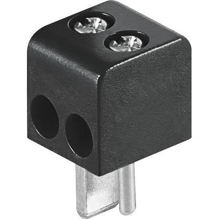 Goobay Lautsprecherstecker, Audio Stecker, Schwarz