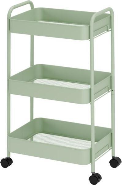 Vedia Rollwagen «Skyler», mit 3 Regalböden und Rollen