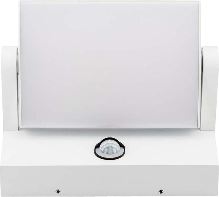 Produktbild V-TAC VT11020120W 20W LED Wandlicht Sensor Weiss Body 4000K IP65 (2520 lm, IP65)