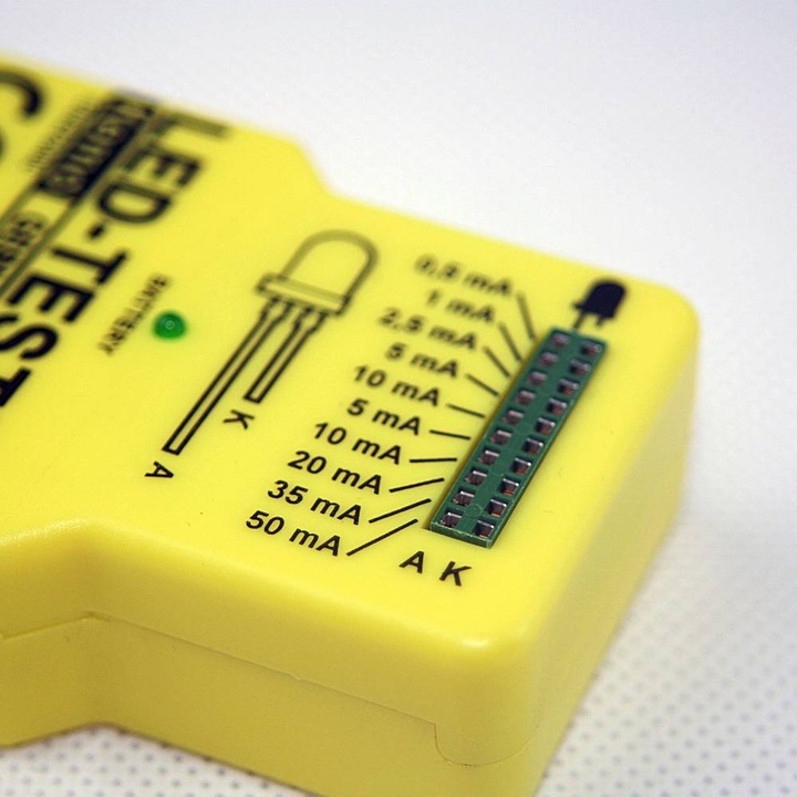Actual product image Kemo LED tester