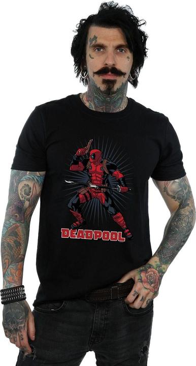 Produktbild Deadpool Gun Sword Burst TShirt (XXL)