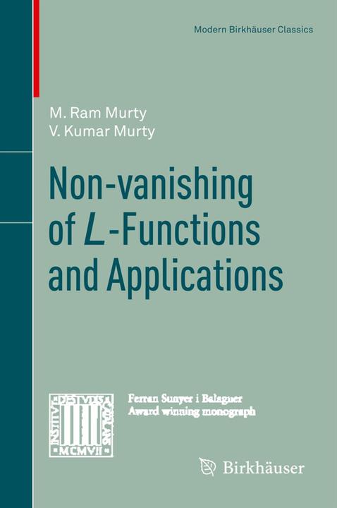 Energie-Label Non-vanishing of L-Functions and Applications (Englisch, M. Ram Murty, V. Kumar Murty, 2012)