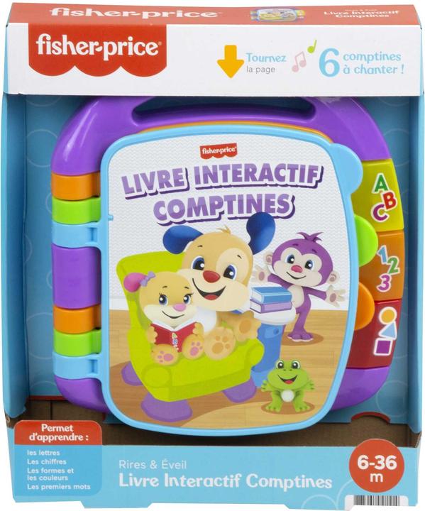 Produktbild Fisher-Price Lernspass Liederbuch (Französisch)