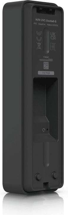 Produktbild Ubiquiti UniFi Protect Doorbell Lite • Video • IPX5 • PoE • black • UVC-Doorbell-Lite-B (Ethernet, Kabelgebunden)
