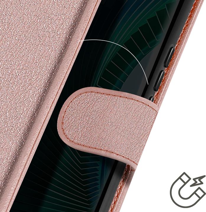 Image du produit Avizar Série de couvertures de portefeuilles Chesterfield (Honor Magic6 Lite)