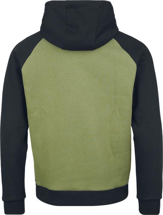 Produktbild RED by EMP Zweifarbiger Pullover in schwarz/oliv (M)