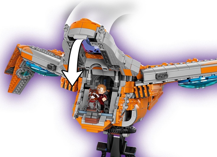 Actual product image LEGO The Ship of the Guardians (76193, LEGO Marvel)