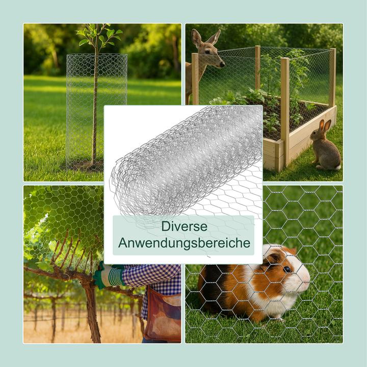 Actual product image Relaxdays Wire fence