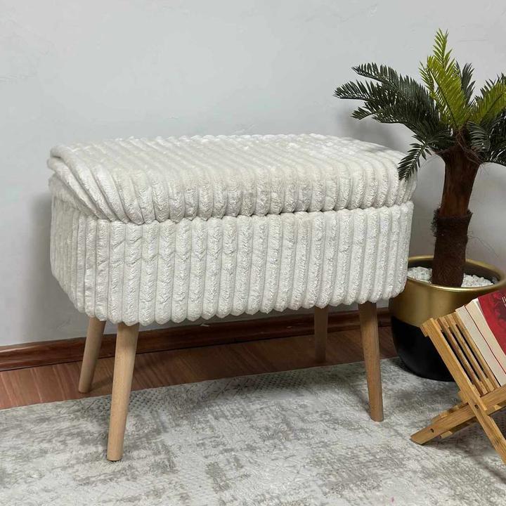 Produktbild Atelier del Sofa Mini Oslo Linen Pouffe