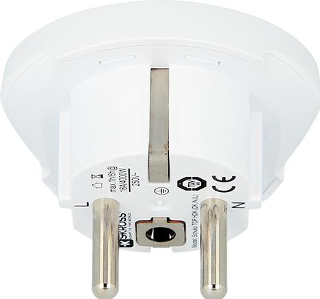 Actual product image Skross India Israel Denmark to Europe