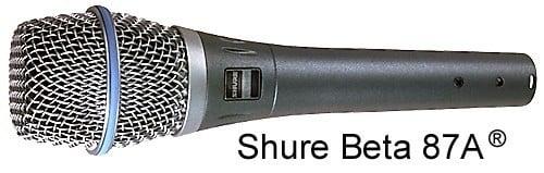 Productafbeelding Shure Beta 87A