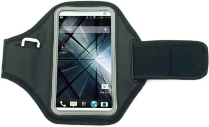 Actual product image König Design Sport Armband Case for Mobile HTC One M7 Grey
