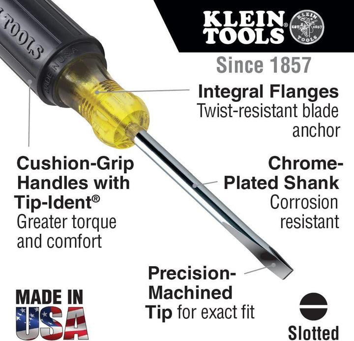 Actual product image Klein Tools 85071 Screwdriver, 2-piece set (Port)