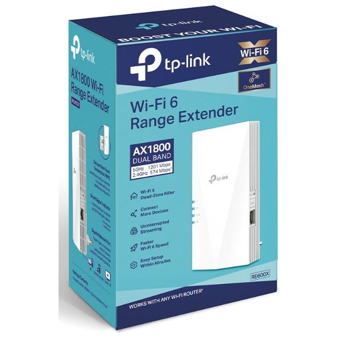 Thumbnail - TP-Link RE600X (1201 Mbit/s, 574 Mbit/s), WLAN Repeater