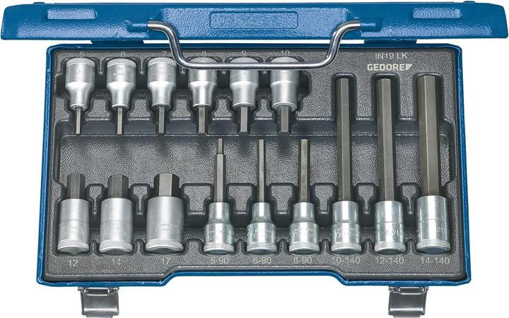 Immagine prodotto Gedore Chiave a bussola esagonale (17 mm, 8 mm, 14 mm, 7 mm, 12 mm, 6 mm, 9 mm, 5 mm, 10 mm, 15 mm, 13 mm, 16 mm, 11 mm)