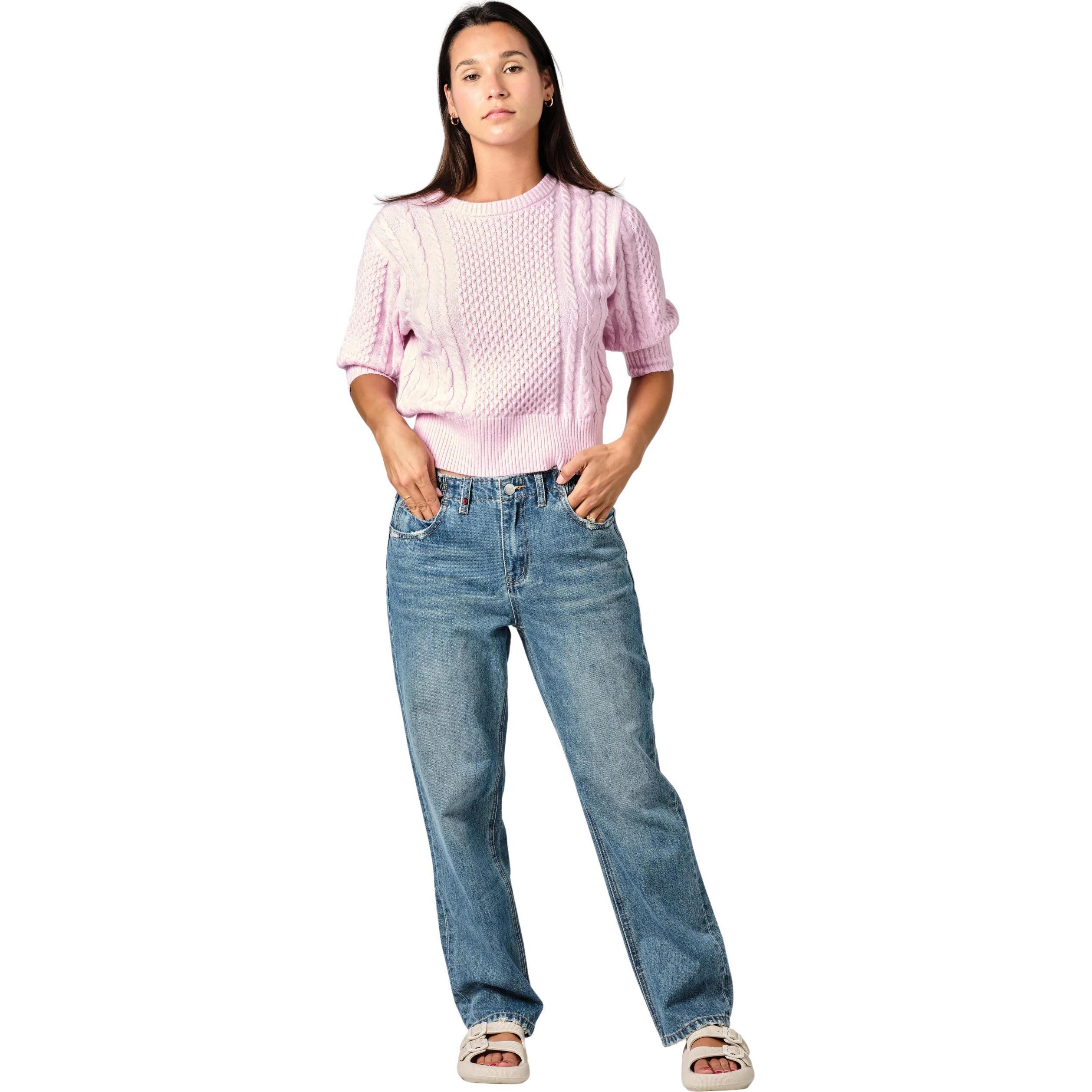 F.A.M. Paris, Damen, Jeans, Madison, Blau, (M)