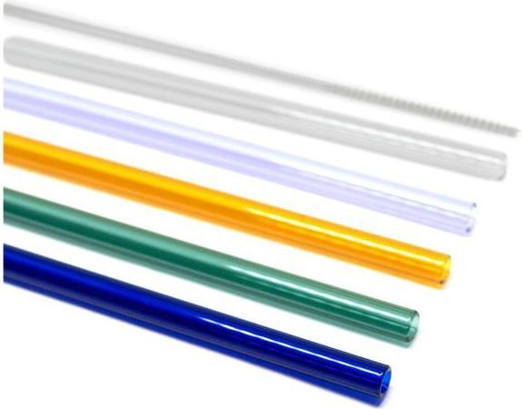 Produktbild Strawganic Glas Colors Straight (5 x)