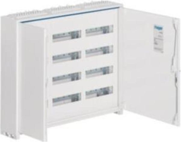 Actual product image Hager Field distributor AP univ. IP44 FWB43S 144PLE 3x4rows 650x800x161 QC