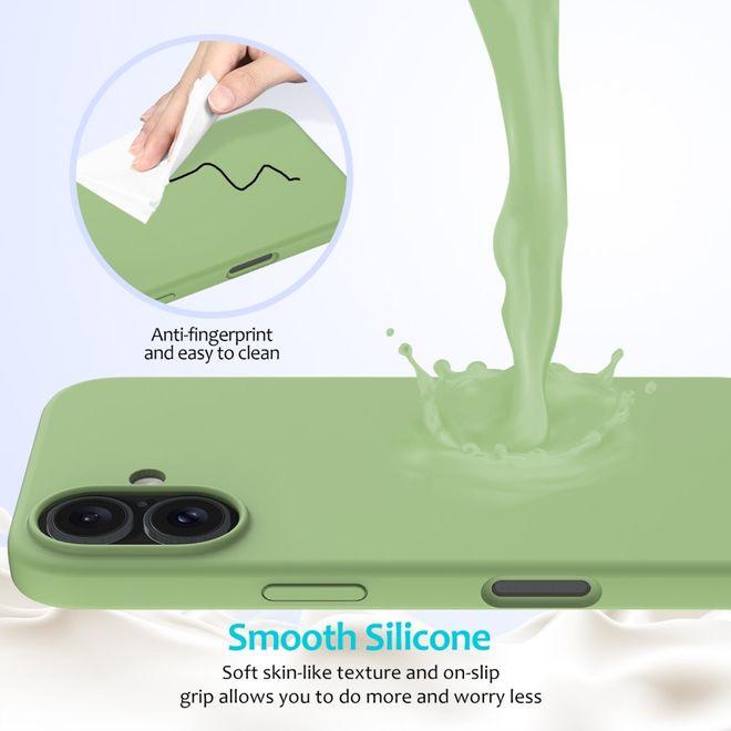 Actual product image MU Classic Liquid Silicone Series (Apple iPhone 16)