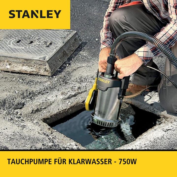 Immagine prodotto Portable Power & Garden Tools - POMPA SOMMERSA - ACCIAIO INOX - ACQUE CHIARE - 750 W (Pompa per acqua pulita)