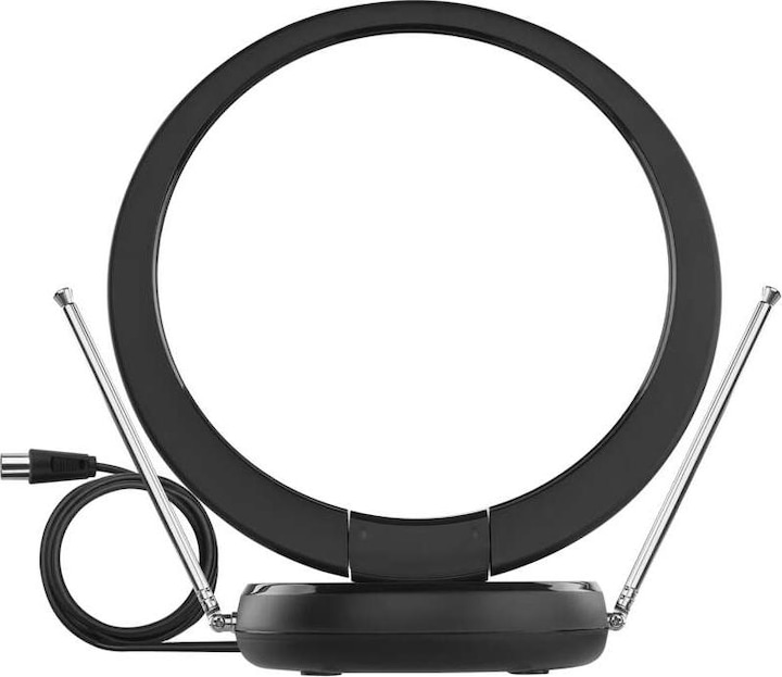 Produktbild Emos Zimmerantenne CITY RING–C500, DVB-T2, DAB, LTE/4G/5G Filter (Zimmerantenne, DVB-T / -T2)
