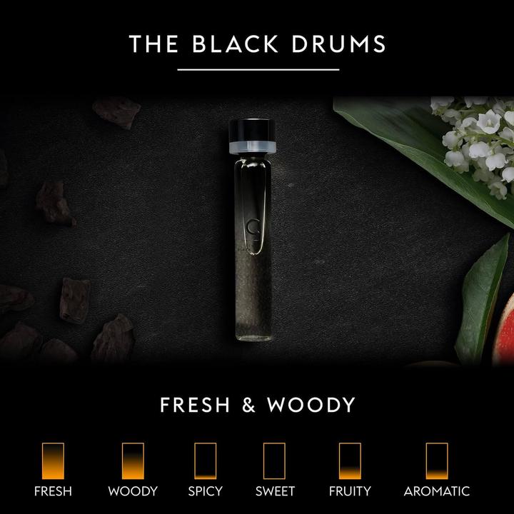Produktbild Gammon 9076 Black Notes Parfum Starter C (1x20 ml), das frisch-holzige BLACK DRUMS Herren Parfum (Eau de Parfum, 20 ml)