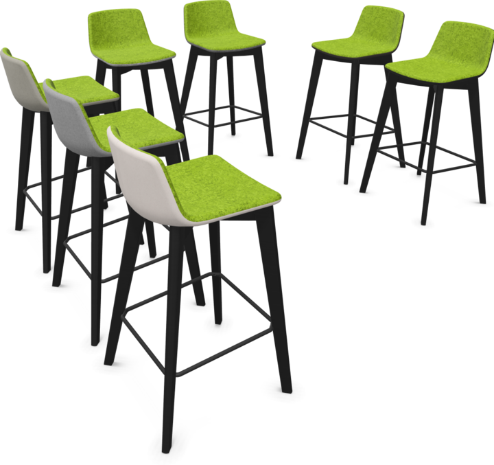 Actual product image Narbutas Twist & Sit Bar Stool
